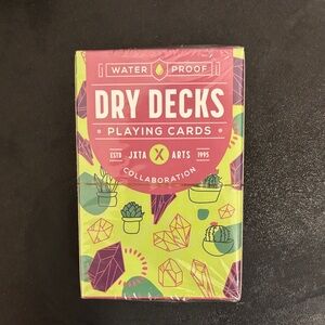 Dry Decks Waterproof Playing Cards - Vibrant Green